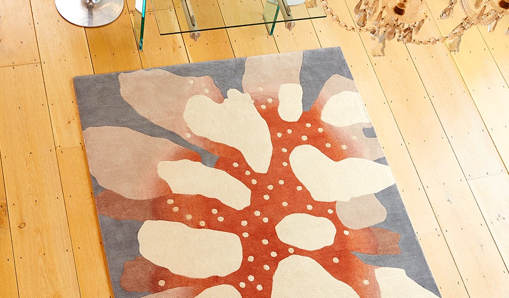 Unique custom coloured rug designs